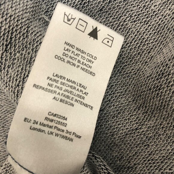 Dolan Left Coast Collection Womens Open Front Cardigan M Roll-Up Sleeves Button - Picture 9 of 12